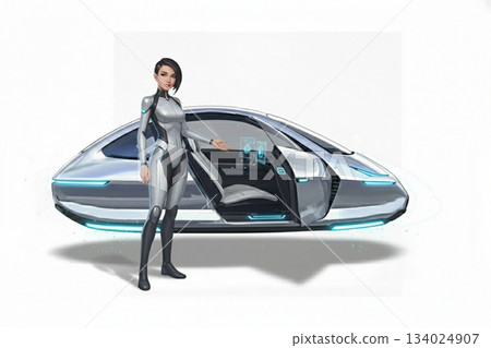 反重力懸浮未來載具及伴侶 134024907