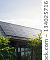 Eco House With Solar Roof 134025716