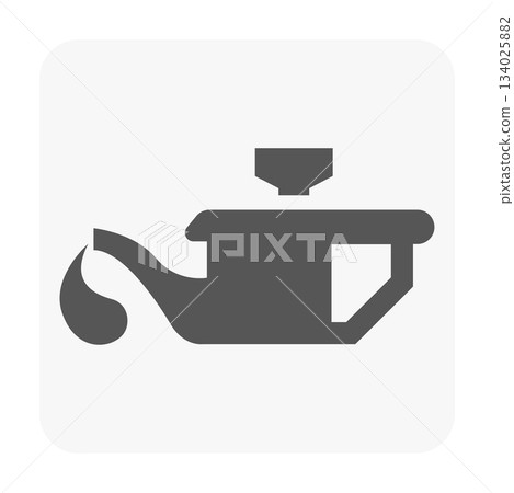 Oil Can Illustration 134025882