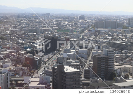 大阪府堺市中心附近的街景 大阪府堺市中心附近的街景 134026948