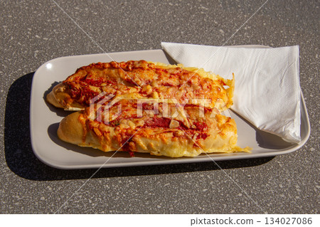 Close-up of a tasty pizza 134027086