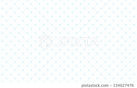 A grid of overlapping squares with dots at the corners of diamonds and varying line widths 134027476