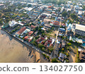Aerial view village in Phuket Thailand nature background 134027750