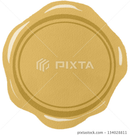 Gold sealing stamp Gold sealing stamp 134028811