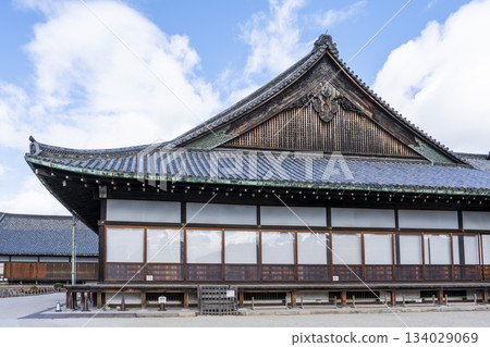 京都市中京區二條城、二之丸禦殿的深秋 134029069