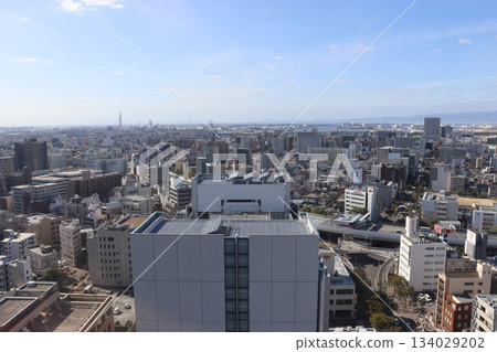 Streetscape near Sakai Higashi City Hall, Sakai Ward, Sakai City, Osaka Prefecture Streetscape near Sakai Higashi City Hall, Sakai Ward, Sakai City, Osaka Prefecture 134029202
