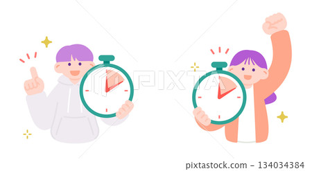 年輕人樂於擁有良好的時間管理能力 134034384