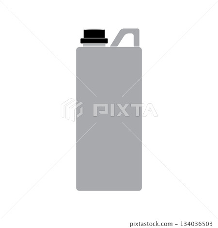 plastic jerry cans icon 134036503