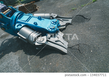 dismantling, scene of dismantling, disassembly operation 134037711