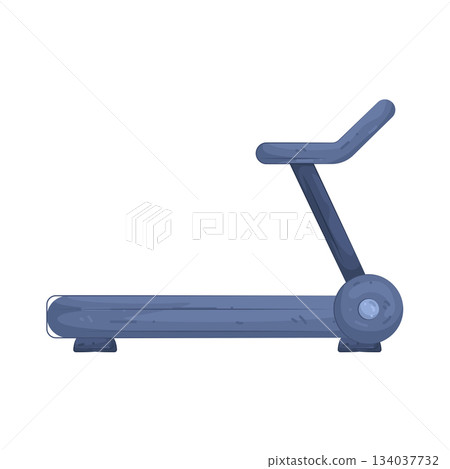 Illustration of treadmill Illustration of treadmill 134037732
