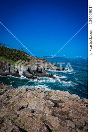 佐賀縣七津釜懸崖和美麗的海岸風光 134039014