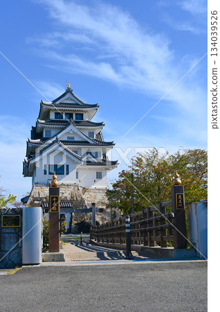 須俁城、千成橋、大垣市 134039526