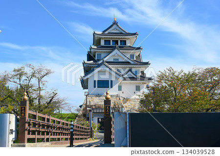 Sunomata Castle, Sennari Bridge, Ogaki City Sunomata Castle, Sennari Bridge, Ogaki City 134039528