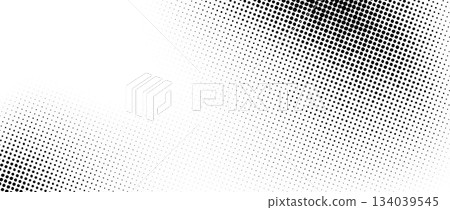 Halftone noise gradient. Fading grain texture. Black and white sand grit wallpaper. Retro grunge pixelated backdrop. Anime or manga style comic overlay cover. Vector rasterized dotted dirt background Halftone noise gradient. Fading grain texture. Black and white sand grit wallpaper. Retro grunge pixelated backdrop. Anime or manga style comic overlay cover. Vector rasterized dotted dirt background 134039545