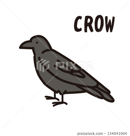 烏鴉圖示插圖 134041004