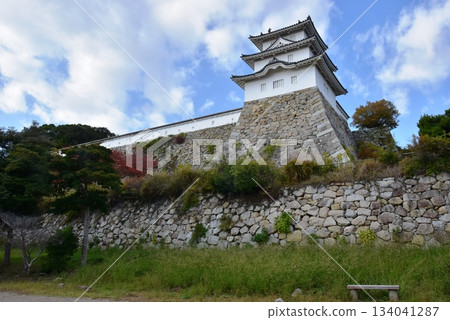 Tatsumi Tower and stone walls of Akashi Castle (Akashi Park), Hyogo Prefecture Tatsumi Tower and stone walls of Akashi Castle (Akashi Park), Hyogo Prefecture 134041287