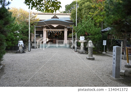 高山神社、津城遺址、津市 134041372