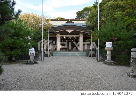 高山神社、津城遺址、津市 134041373