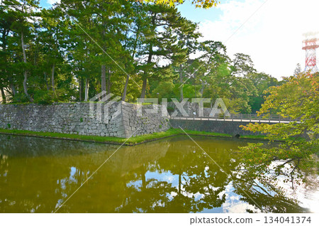 津城遺址，西內堀，石牆，津市 134041374
