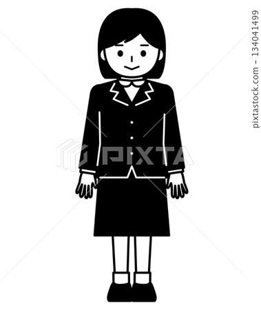 穿制服的女孩 穿制服的女孩 134041499