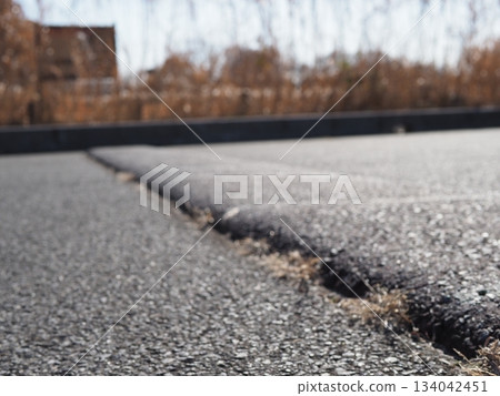 Asphalt, vehicle step, copy space, concrete, small step is a problem Asphalt, vehicle step, copy space, concrete, small step is a problem 134042451
