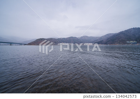 河口湖的美景 河口湖的美景 134042573