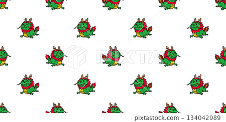 dragon seamless pattern chinese new year vector cartoon character monster doodle tile backgroud gift wrapping paper repeat wallpaper scarf isolated illustration design dragon seamless pattern chinese new year vector cartoon character monster doodle tile backgroud gift wrapping paper repeat wallpaper scarf isolated illustration design 134042989