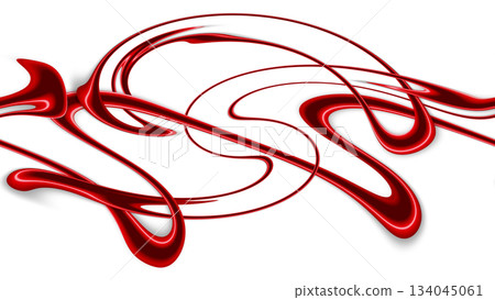 Abstract streamline design background texture 134045061