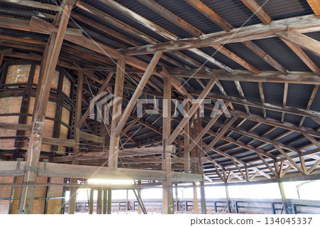 The upper part of the Nogimachi brick kiln (second floor) [Nogimachi, Tochigi Prefecture] 134045337