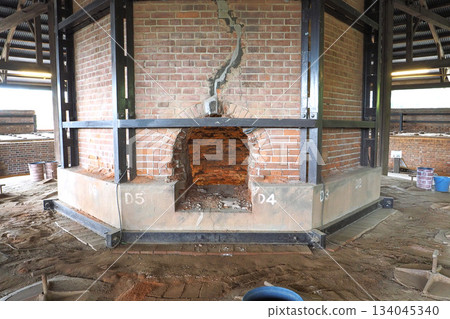 The upper part of the Nogimachi brick kiln (second floor) [Nogimachi, Tochigi Prefecture] 134045340