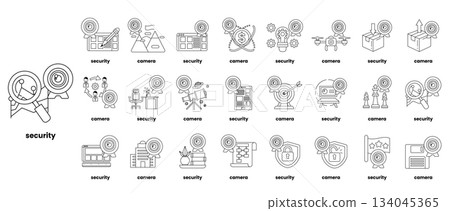 Security is the word that is written on the bottom of the image Security is the word that is written on the bottom of the image 134045365