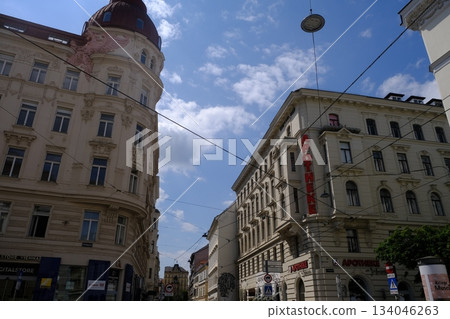 Vienna Cityscape Historic Buildings Street View 134046263