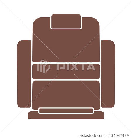 理髮椅圖標 134047489