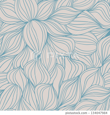 Seamless floral pattern based on traditional folk art ornaments. Colorful flowers on color background. Scandinavian style. Sweden nordic style. Vector illustration. Simple minimalistic pattern Seamless floral pattern based on traditional folk art ornaments. Colorful flowers on color background. Scandinavian style. Sweden nordic style. Vector illustration. Simple minimalistic pattern 134047984