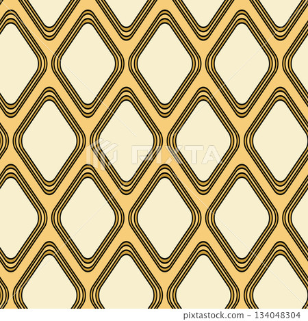 Arabic arabesque seamless pattern with colorful elements. Geometric background. Design greeting card for Ramadan Kareem, Islamic ornamental colorful detail of mosaic. Vector illustration Arabic arabesque seamless pattern with colorful elements. Geometric background. Design greeting card for Ramadan Kareem, Islamic ornamental colorful detail of mosaic. Vector illustration 134048304