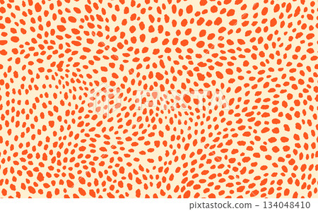 Abstract modern leopard seamless pattern. Animals trendy background. Color decorative vector stock illustration for print, card, postcard, fabric, textile. Modern ornament of stylized skin Abstract modern leopard seamless pattern. Animals trendy background. Color decorative vector stock illustration for print, card, postcard, fabric, textile. Modern ornament of stylized skin 134048410
