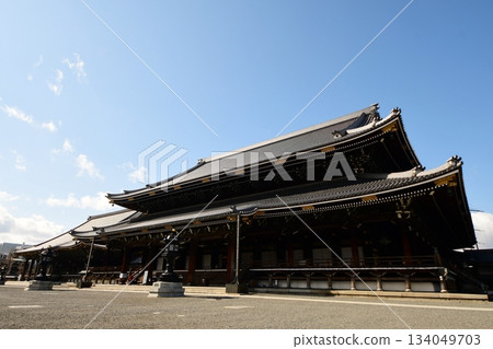 東本願寺禦榮堂(重要文化財產),京都市下京區常葉町,2022年2月 東本願寺禦榮堂(重要文化財產),京都市下京區常葉町,2022年2月 134049703