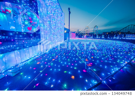 Winter illumination Winter illumination 134049748