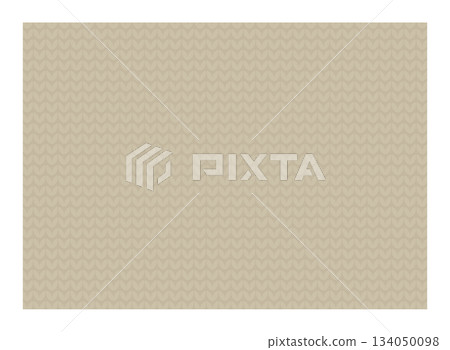 Simple and cute knitted pattern in beige Simple and cute knitted pattern in beige 134050098