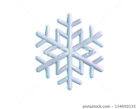 snowflake, snow, 3d 134050135