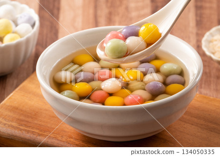 glutinous rice balls winter solstice colorful five elements colorful tangyuan タンユエン もち団子 glutinous rice balls winter solstice colorful five elements colorful tangyuan タンユエン もち団子 134050335