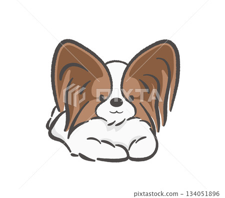 Cute puppy vector illustration 134051896