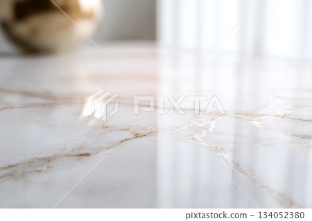 White marble and soft light AI image 134052380