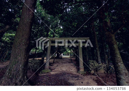 The sacred landscape of Gunsei Utaki on Ishigaki Island, where nature and faith coexist in harmony 134053786