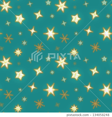星形圖案（無縫） 134058248