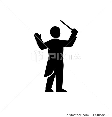 Symphony Orchestra Music Director Icon 134058466