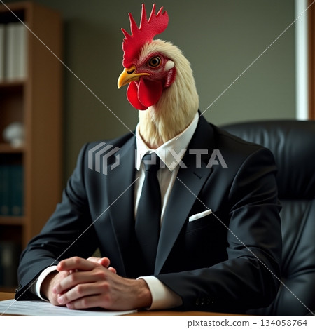 AI generated Senior authority engaged in detailed negotiations within formal office AI generated Senior authority engaged in detailed negotiations within formal office 134058764