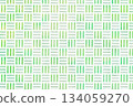 Watercolor style Japanese pattern background green 134059270