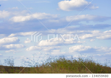 草原景觀與天空 134059480