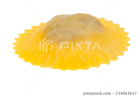 Italian ravioli isolated Italian ravioli isolated 134063617